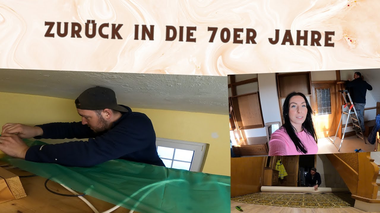 Zurück in die 70er I Saunaraum I Küche I Bodenbelag I Haushaltsauflösung #017