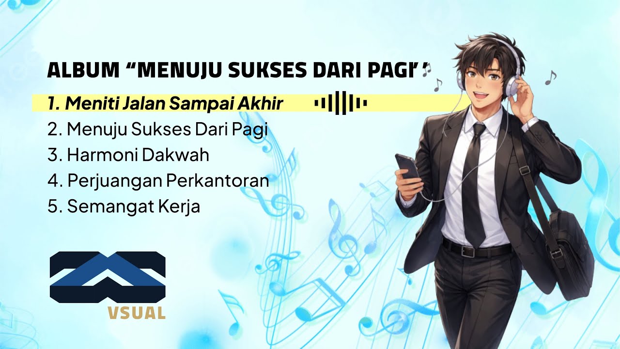 Menuju Sukses Dari Pagi – Album Lagu Penyemangat Kerja | Pop Akustik Motivasi Kantoran