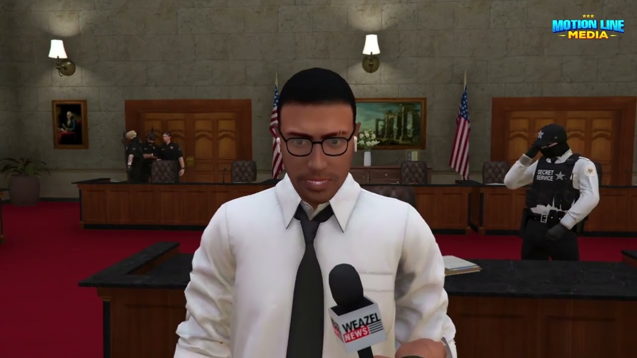 KONFERENSI PERS PEMERINTAH SAN ANDREAS TERKAIT 4 ISU HANGAT! #iMeRP #MotionLineMedia
