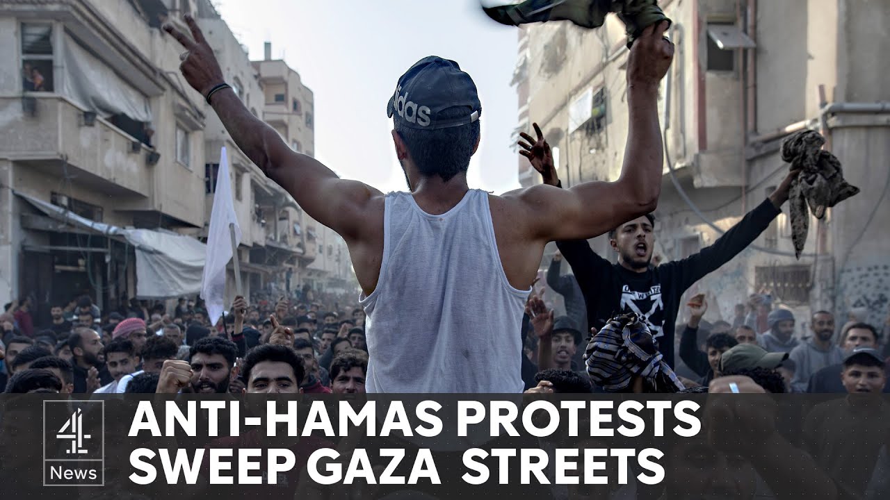 Hundreds join anti-Hamas protests across Gaza