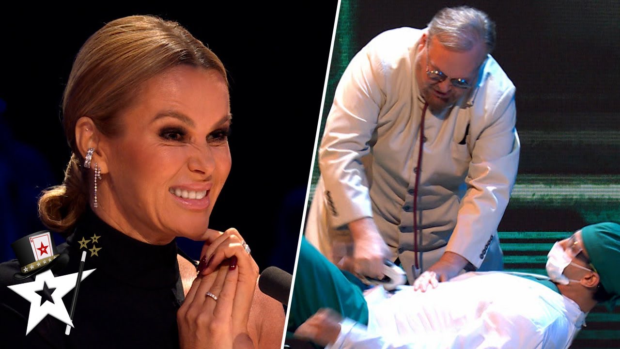 MAD SCIENTIST SAWS A MAN IN HALF Live in a HORRIFIC Audition! | Magician's Got Talent