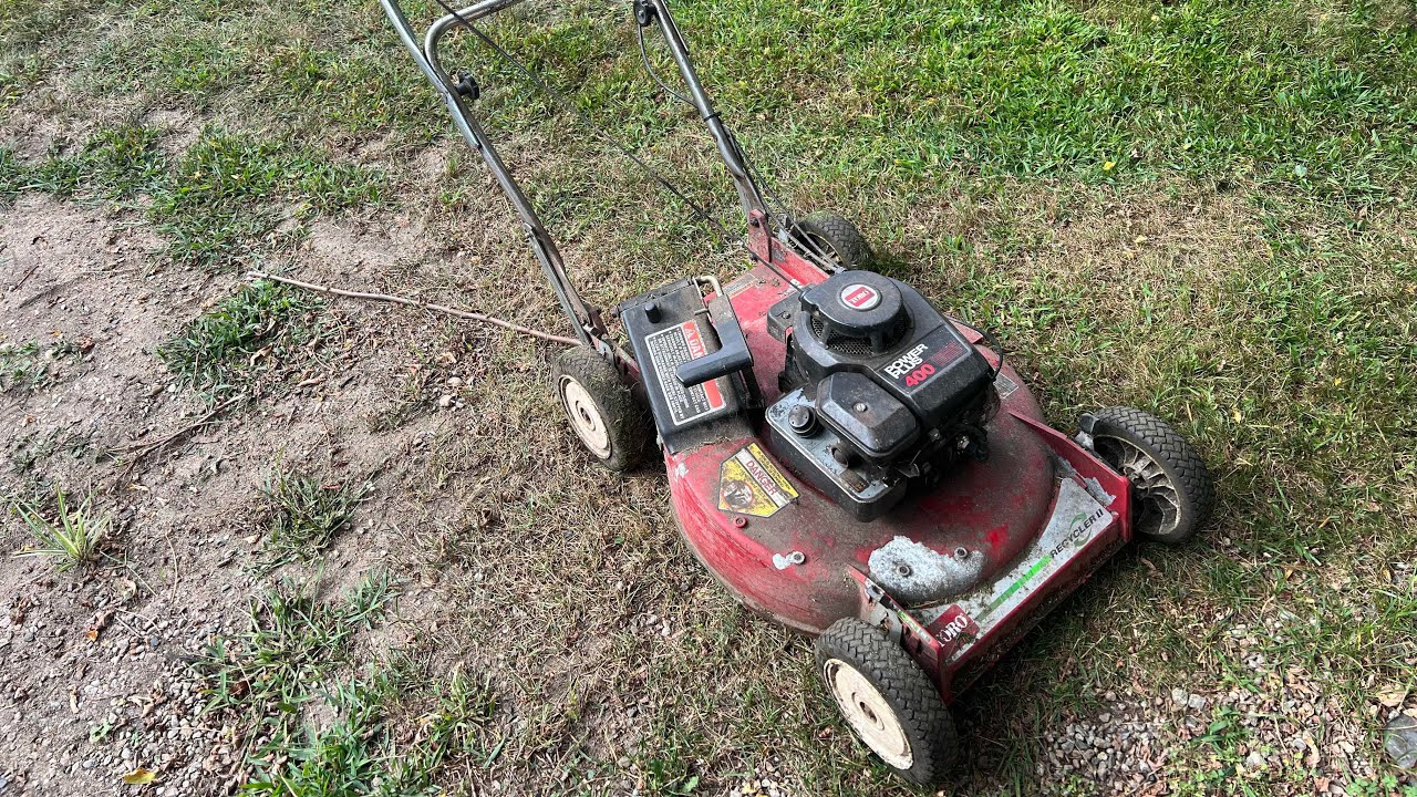 Vintage Toro Lawnmower- Startup & Discussion
