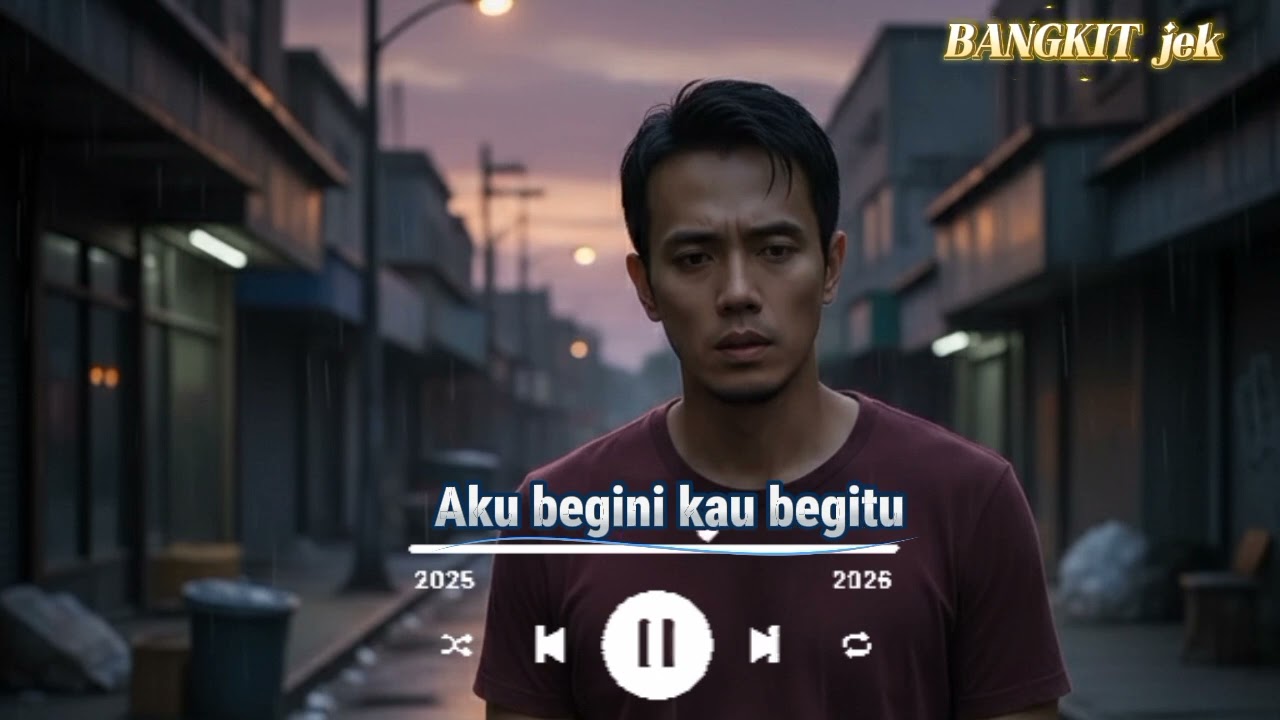 Aku begini kau begitu//Lagu slowrock malaysia galau _@BANGKIT jek 