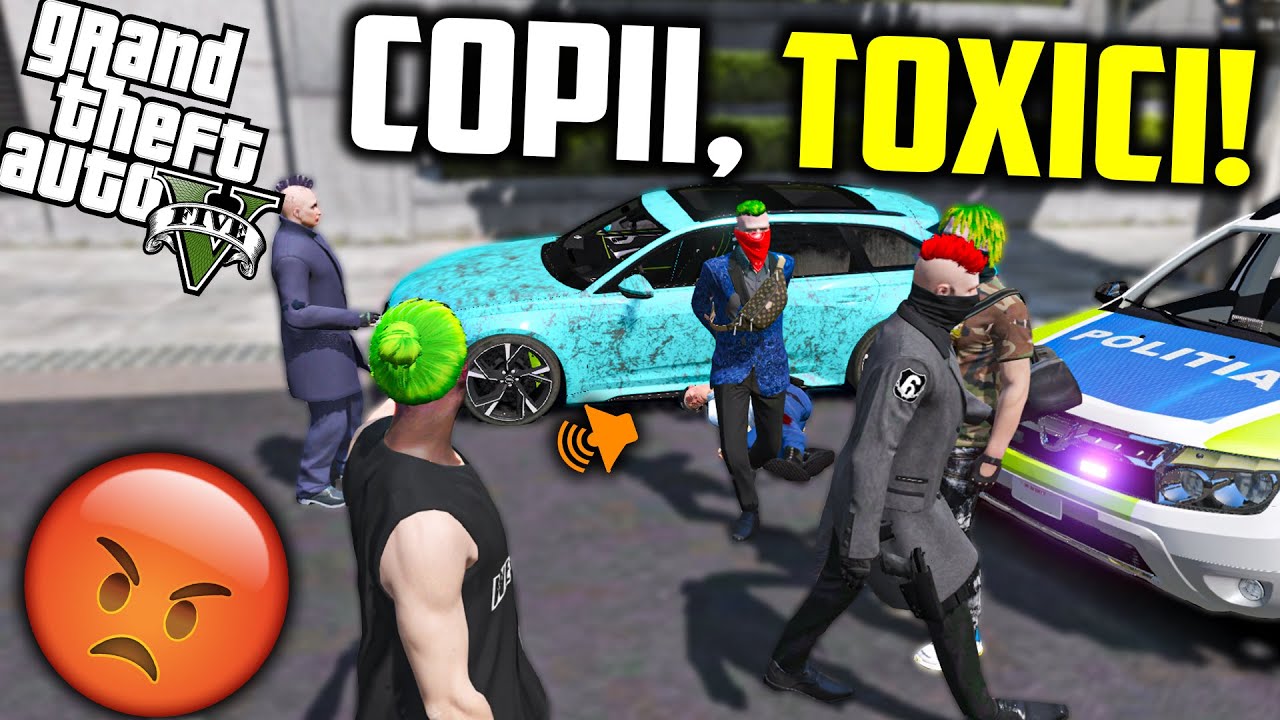 FiveM - COPII TOXICI LA TICKET &Icirc;NJURĂ ADMINUL!