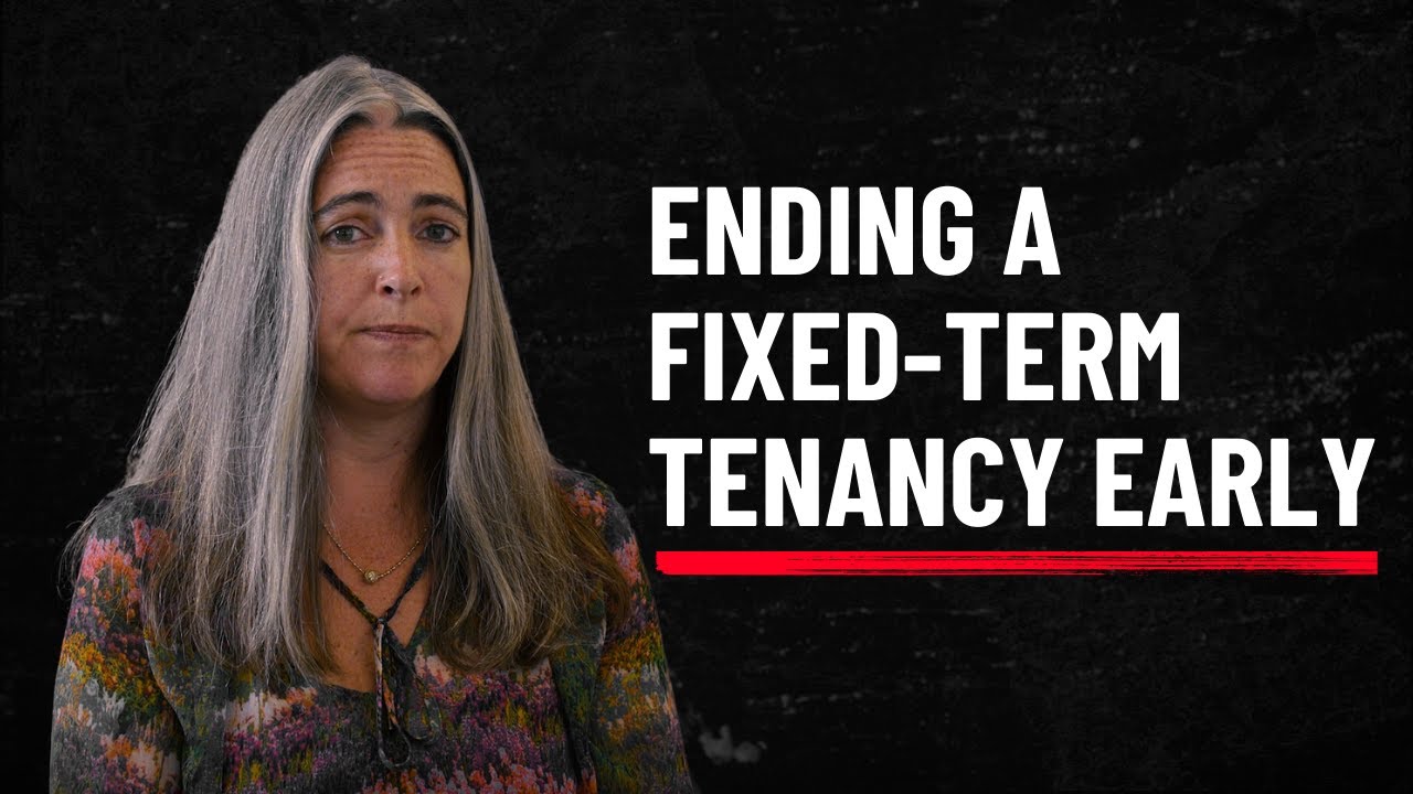 Can you end a fixed-term tenancy early? | Shelter