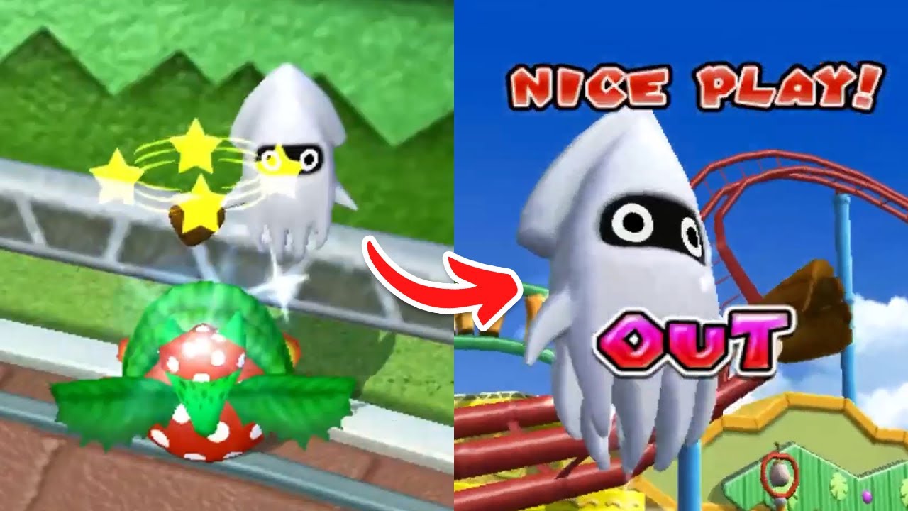 Mario Super Sluggers but I have NEVER seen anything like THIS...