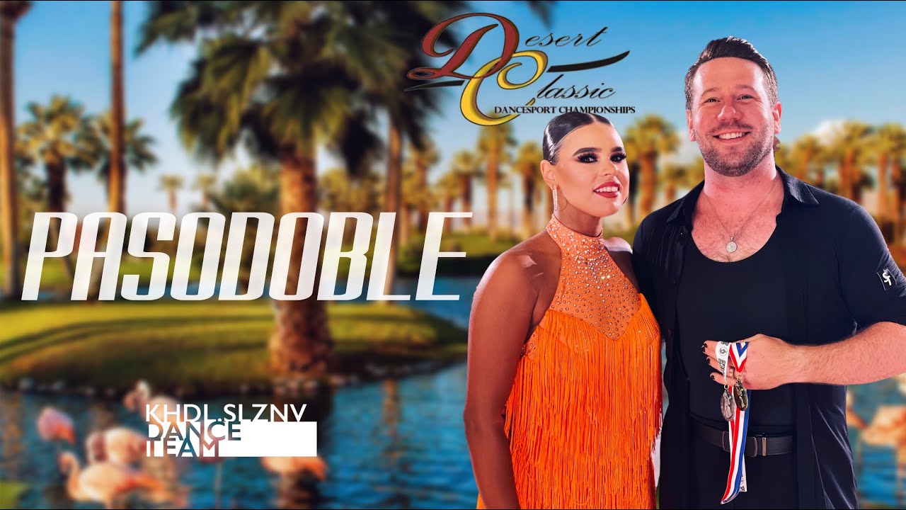ALISA SELEZNOVA and ANDY FITZGERALD, Pasodoble | Pro/Am Closed Silver B | Desert Classic 2022