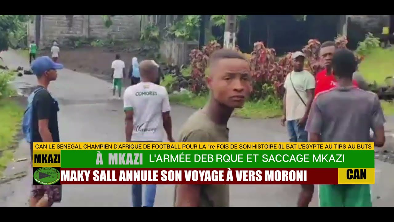 L'ARMÉE FAIT UNE INCURSION À MKAZI