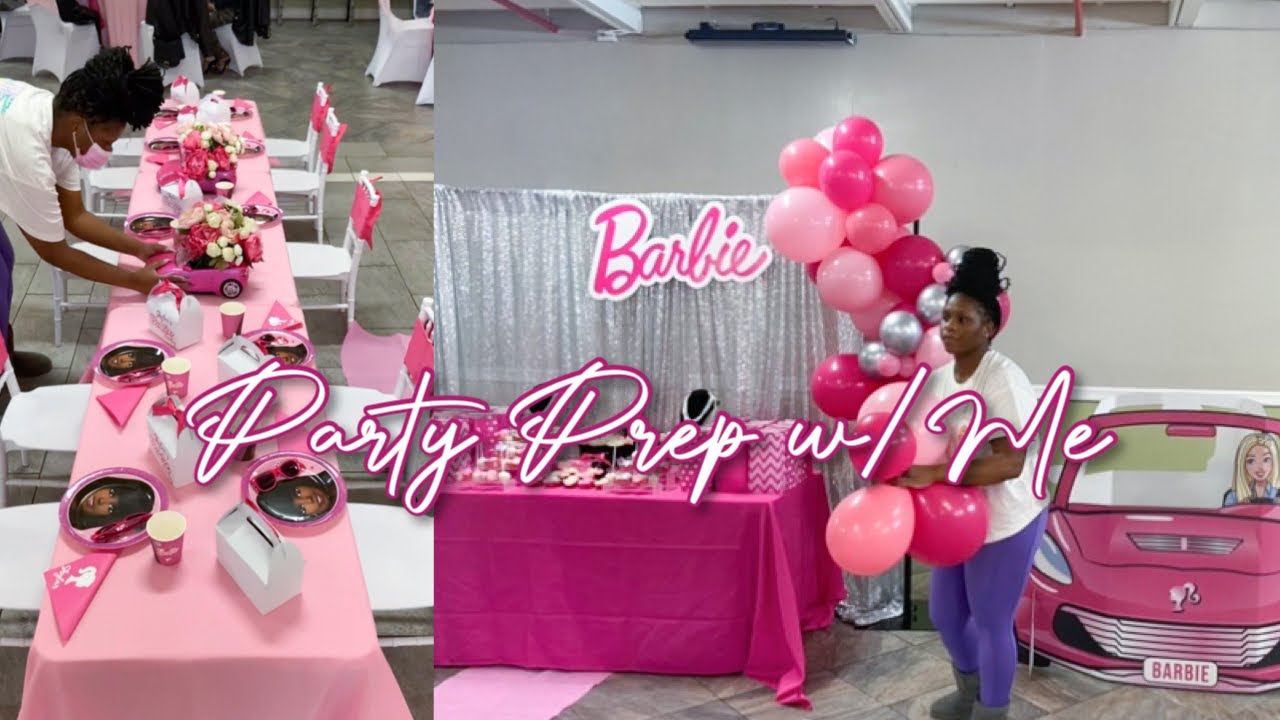 Event Planner Vlog | Plan A Barbie Party With Me | Being Kiyana