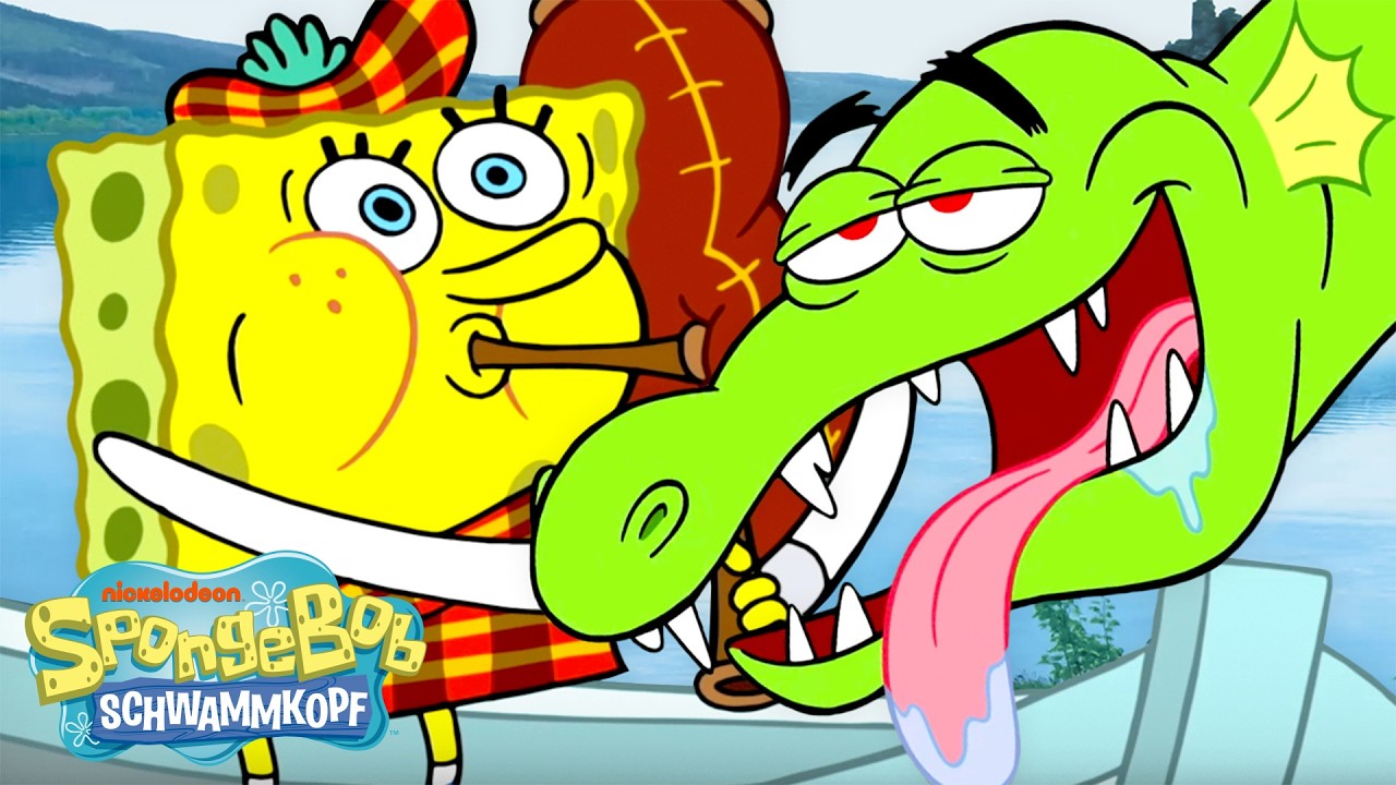 SpongeBob | 1 Stunde SpongeBobs Abenteuer außerhalb von Bikini Bottom ✈️ | SpongeBob Schwammkopf