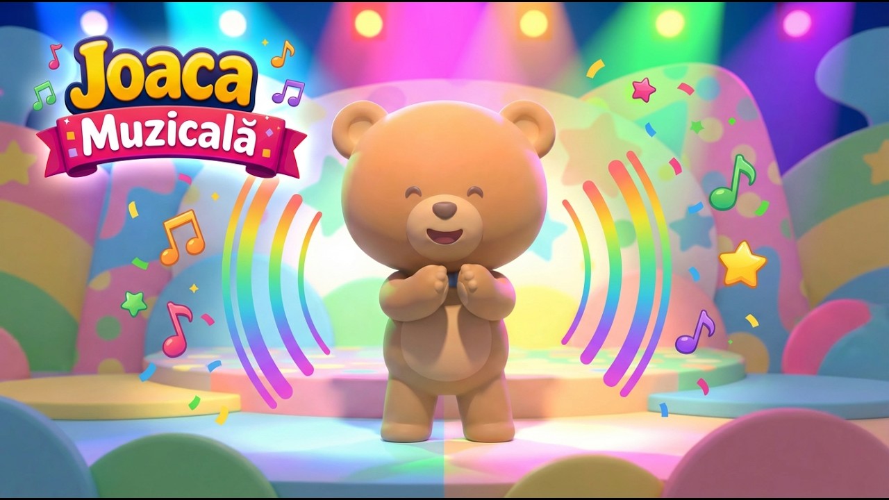 🧸🎶 Ursulețul Dansator – Cântec pentru copii 🌈