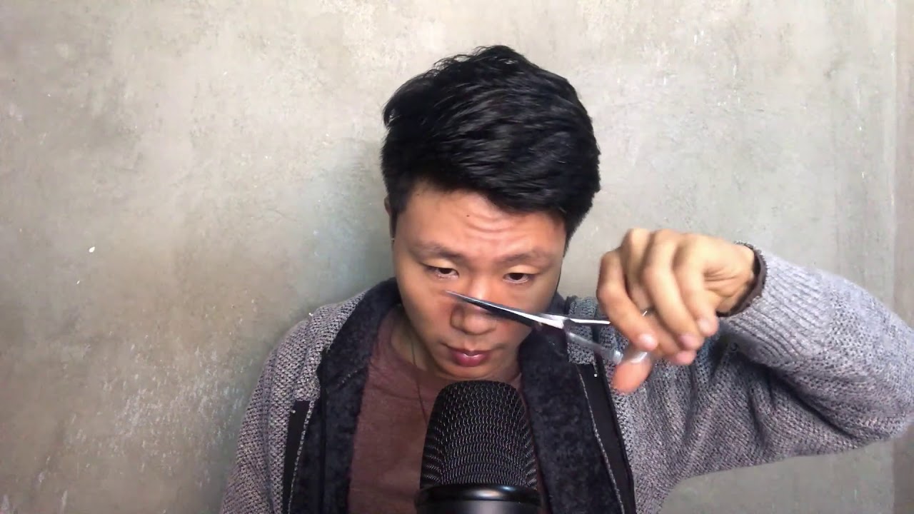 Welcome to Channy Barber Shop ( HairCut sounds ASMR No Talking )