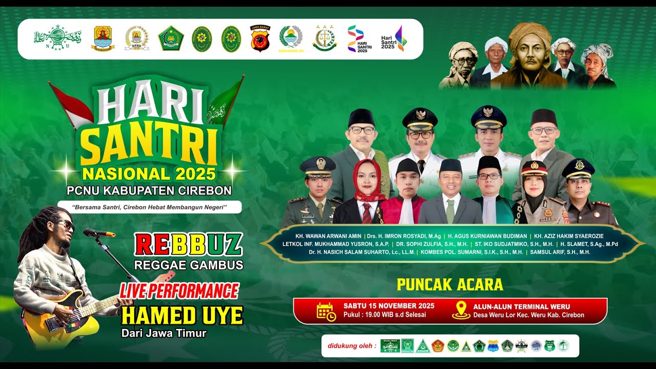 LIVE HAMID UYE | PUNCAK PERINGATAN HSN PCNU KAB. CIREBON 2025
