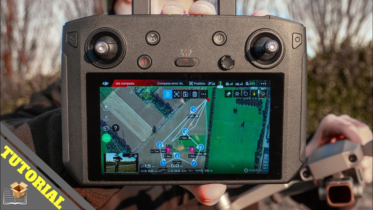 Tutorial WayPoints - DJI Mavic 2 VOLA DA SOLO!