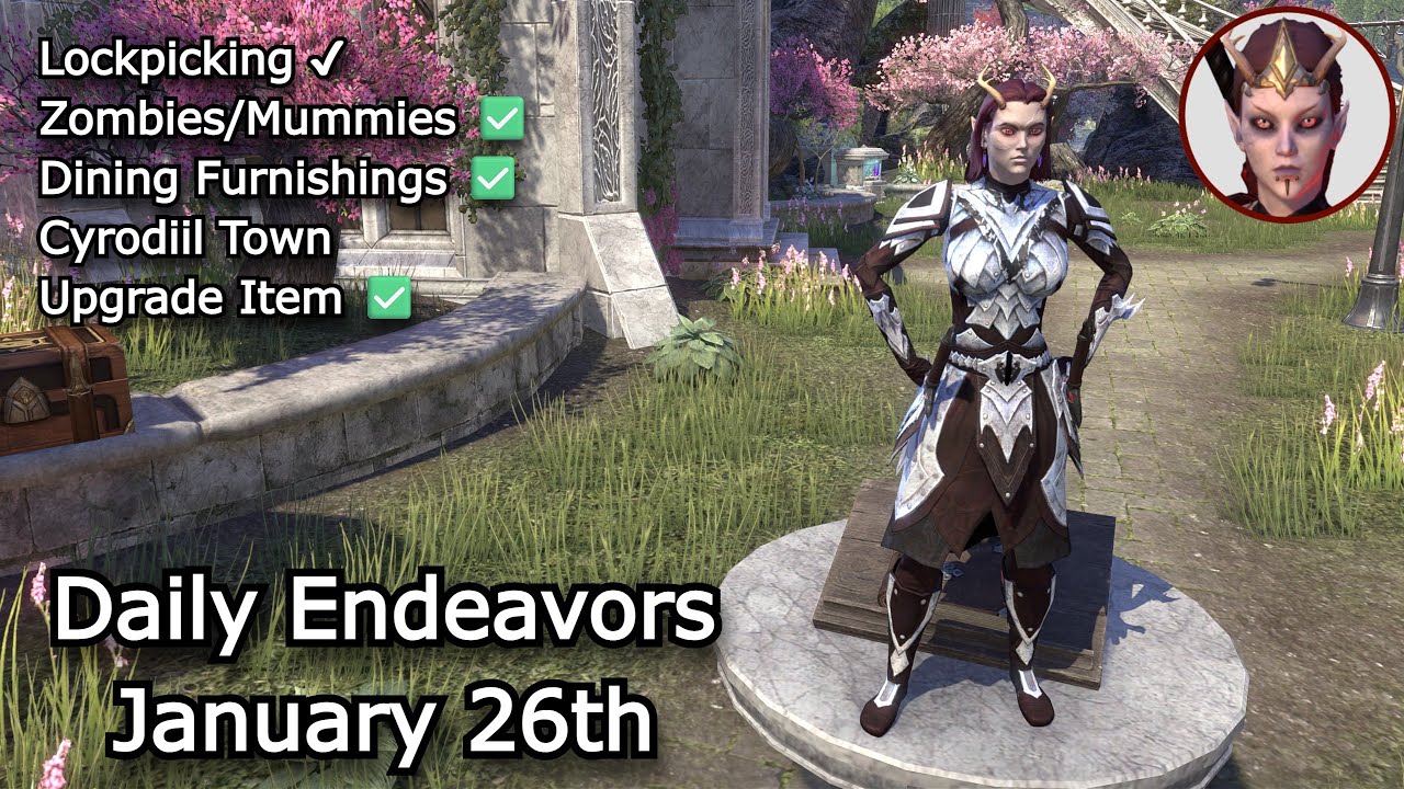 January 26th Endeavors Walkthrough / The Elder Scrolls Online