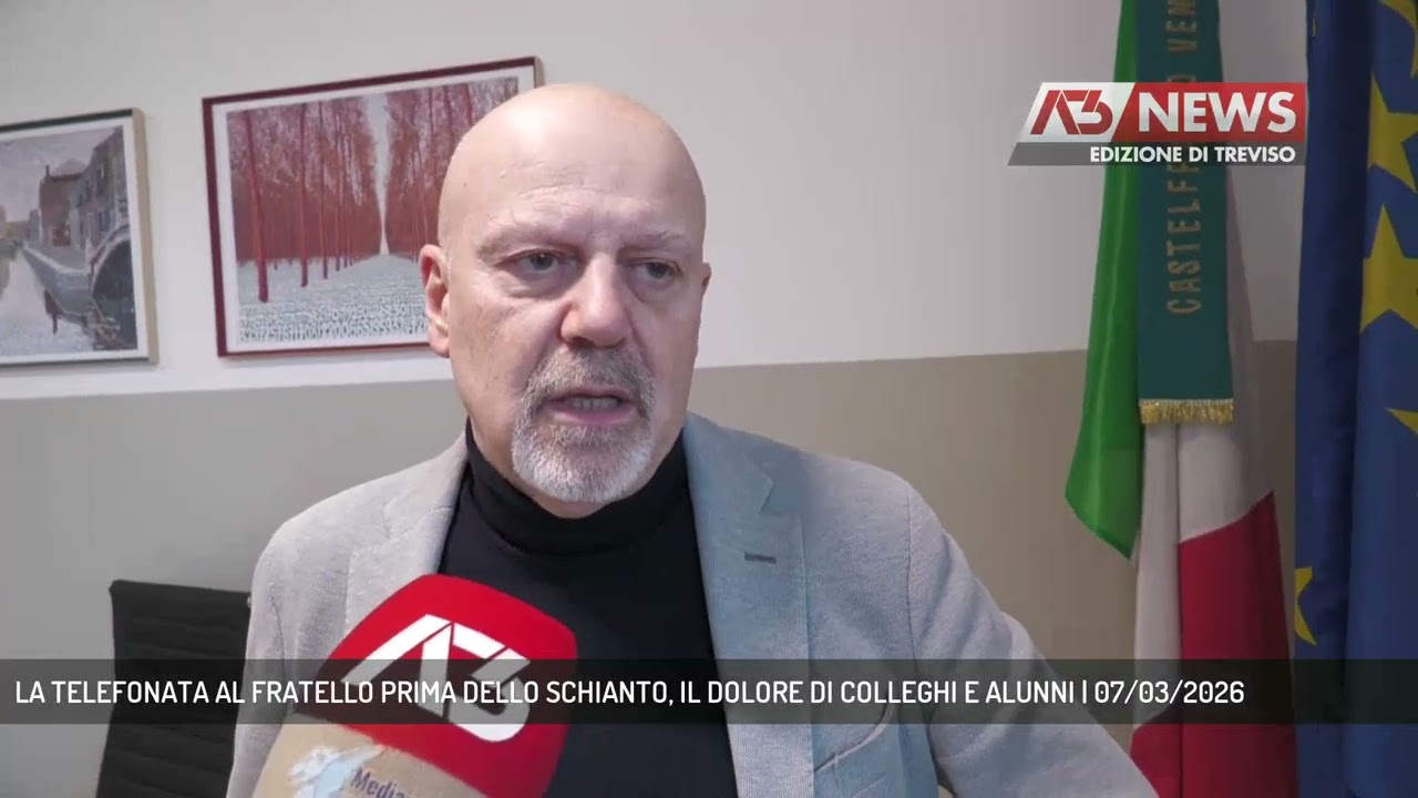 LA TELEFONATA AL FRATELLO PRIMA DELLO SCHIANTO, IL DOLORE DI COLLEGHI E ALUNNI | 07/03/2026