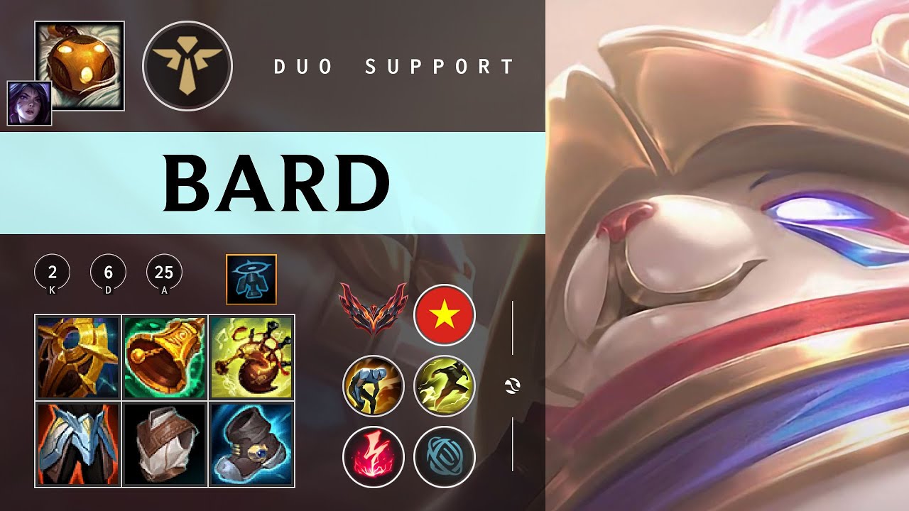 Bard Support vs Leona - VN Grandmaster Patch 26.03