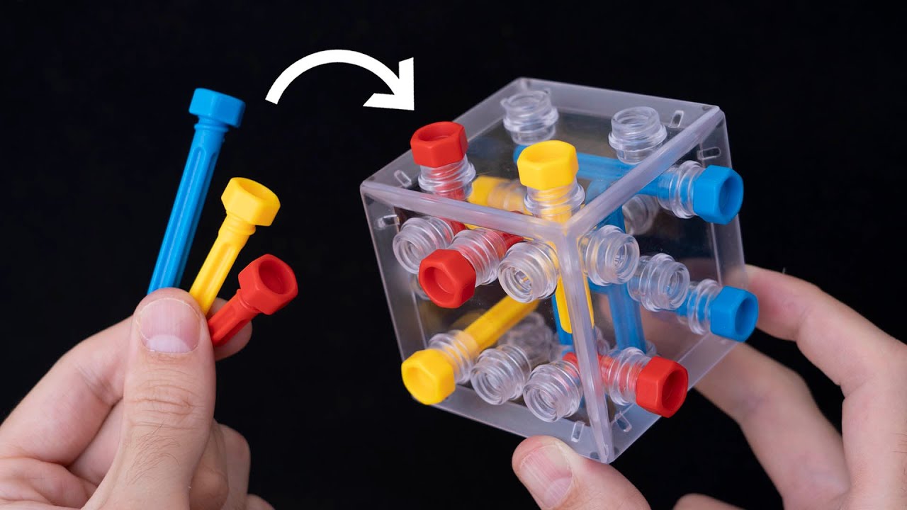 METE LOS TORNILLOS EN EL CUBO ¿TAN DIFÍCIL ES?