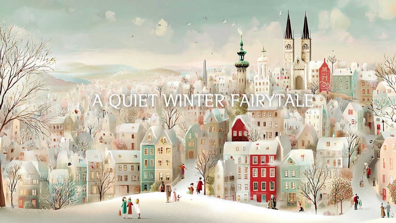 Snowy Fairytale Village ✨ Warm Orchestral Music for Peaceful Moments