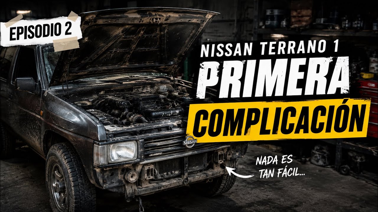 EP 2 Primera complicación!! - Nissan Terrano 1 wd21