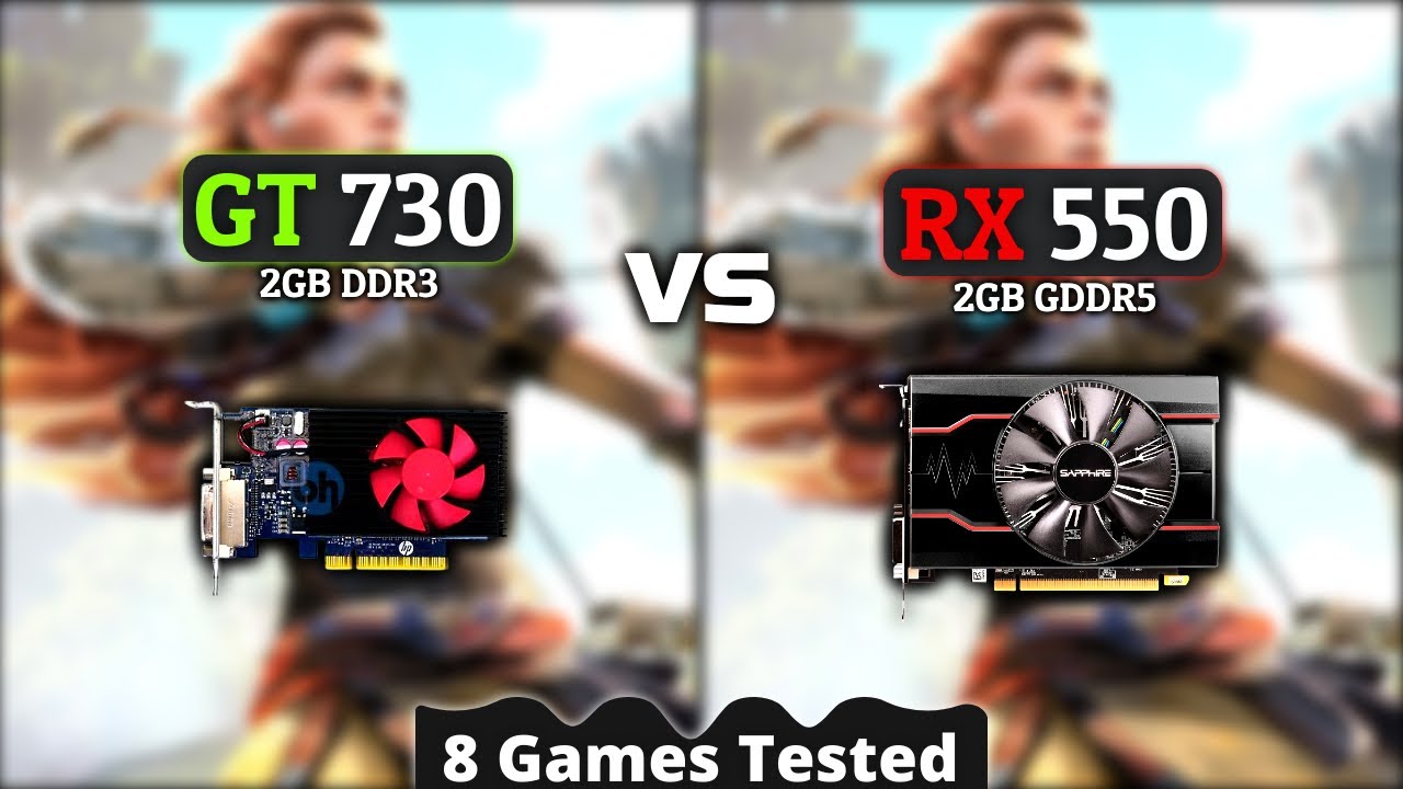 GT 730 vs RX 550 | How Big Is The Difference?