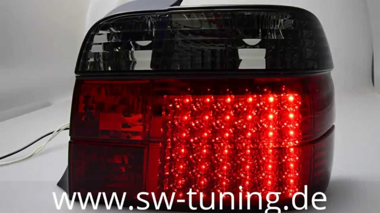 SWLight LED R&uuml;ckleuchten BMW E36 Compact RED/smoke SW-Tuning