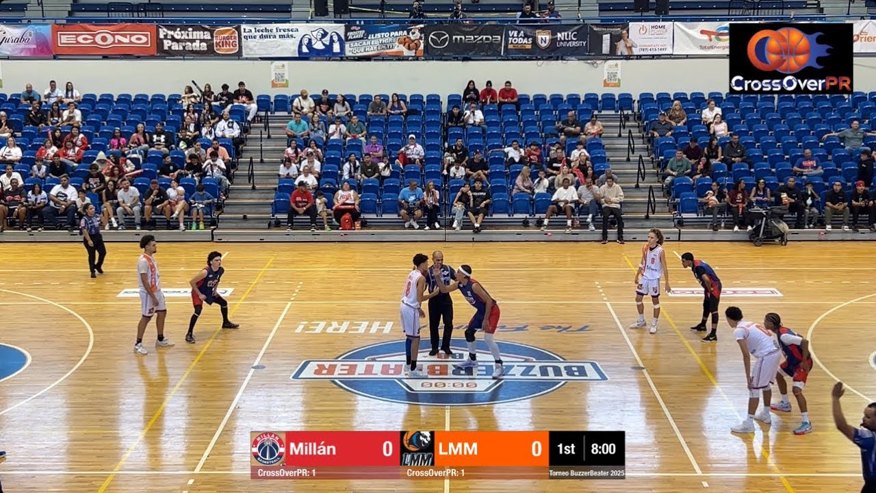 Final Seniors Masculino Angel P. Millán Carolina vs LMM Barranquitas, Torneo BuzzerBeater 2025.