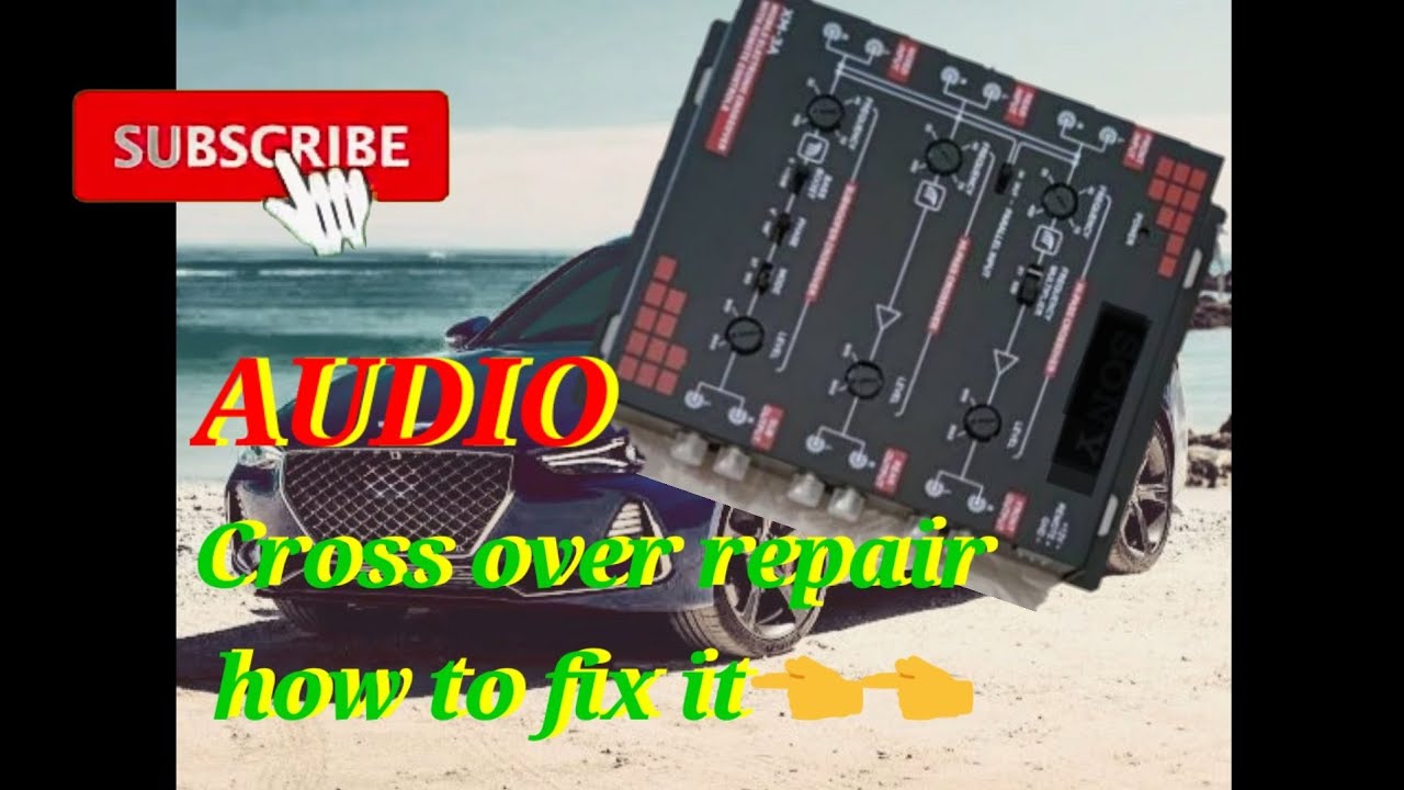 How to repair Audio crossover, paano aayusin ang Performance Teknique crossover..