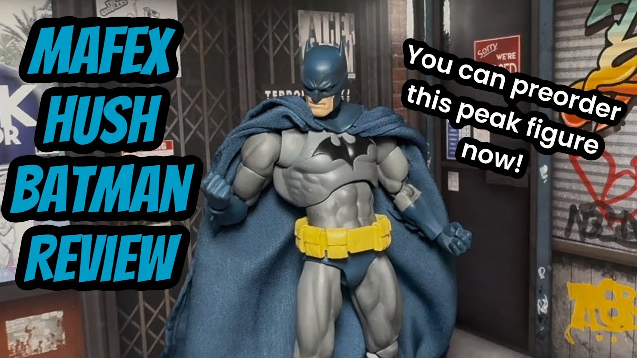 Mafex Hush Batman Review