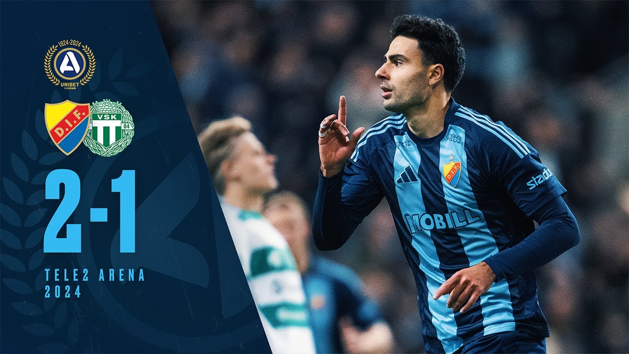 MATCHSVEP | Djurgården - Västerås SK 2-1 | Allsvenskan 2024
