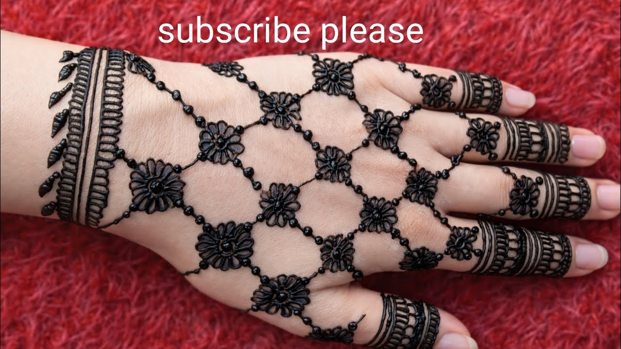 😍Simple and stylish mehndi design/mehndi design/Easy mehndi design/viral mehndi/henna