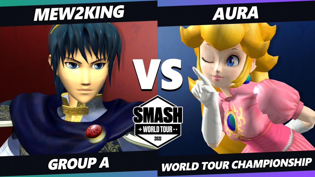 SWT Championship Group A - Aura (Peach) Vs. Mew2King (Marth, Sheik) SSBM Melee Tournament