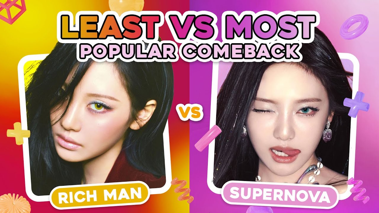 🔥✨ SAVE ONE DROP ONE : Least VS Most Popular Comebacks ✨🔥 [40 ROUNDS]