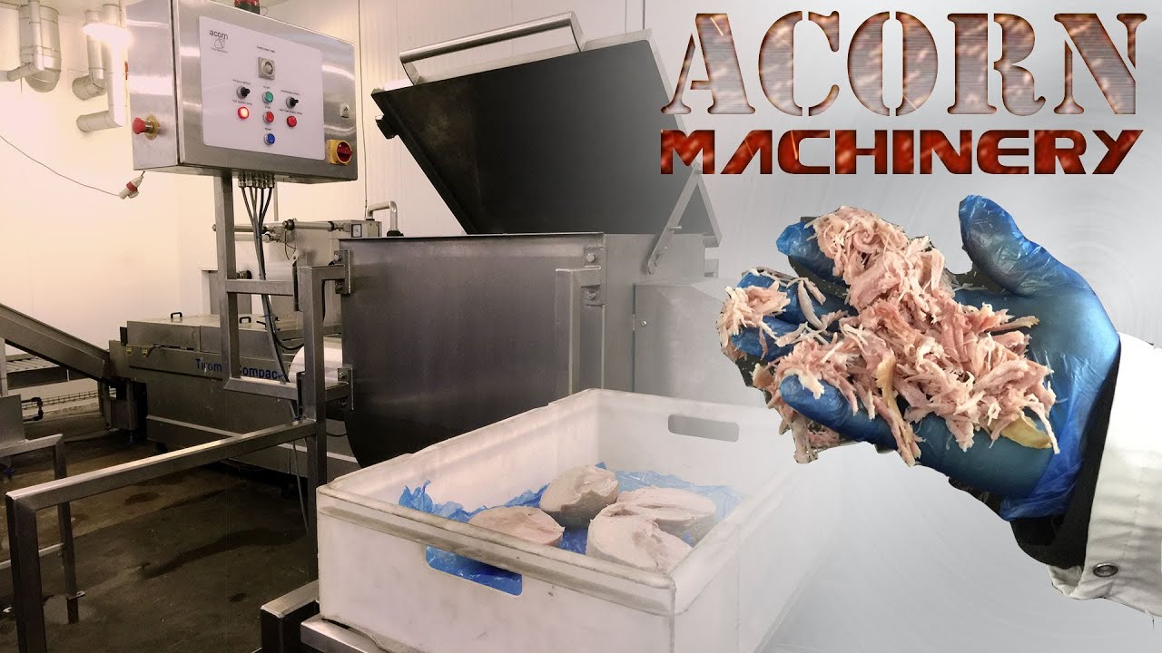 Meat Shredding Machine | Pulled Meat Machine | Acorn Food Machinery