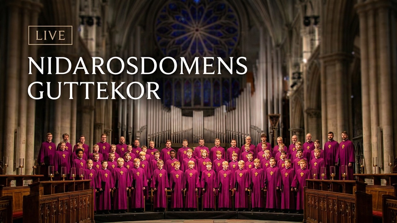 Nidarosdomens Guttekor - Deilig er jorden (LIVE)