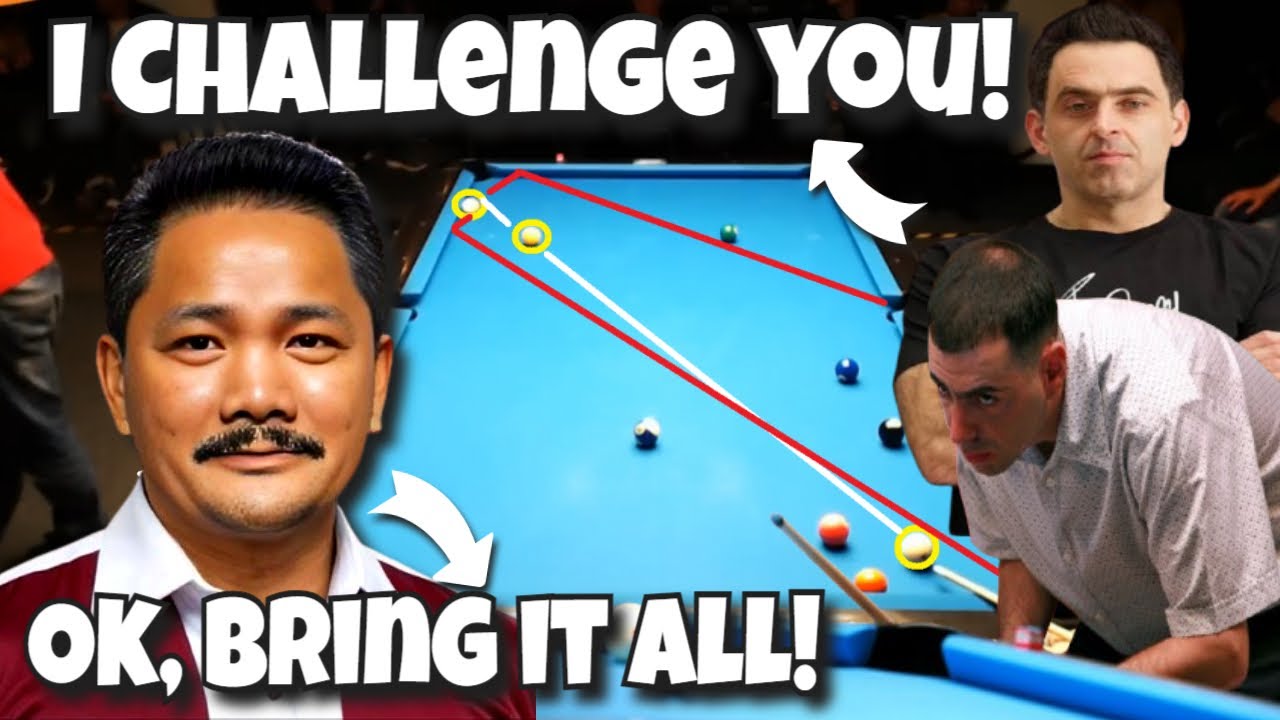 Efren Reyes vs Matt Williams at the Challenge Match Winner Takes All for $15K
