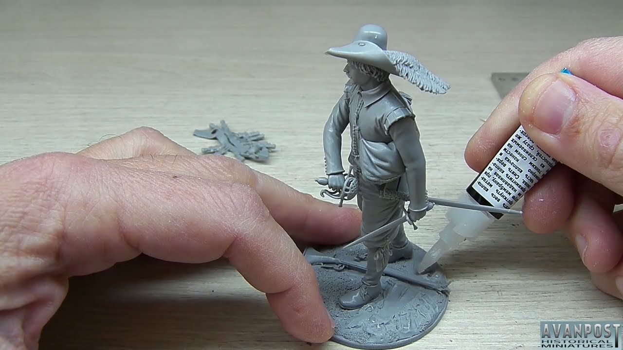 75.016 Musketeer, XVII century / 75.015 Мушкетёр, XVII век