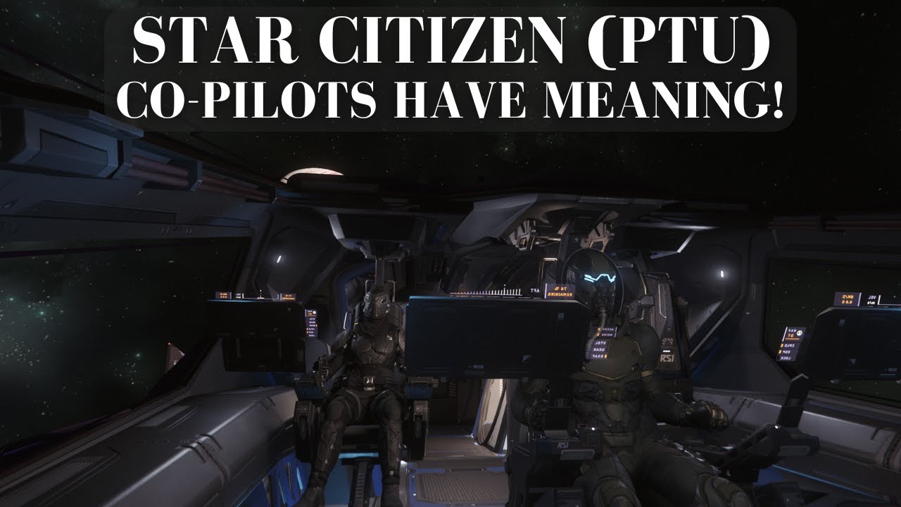 Co-Pilots can control MFDs | Star Citizen 3.24.2 PTU