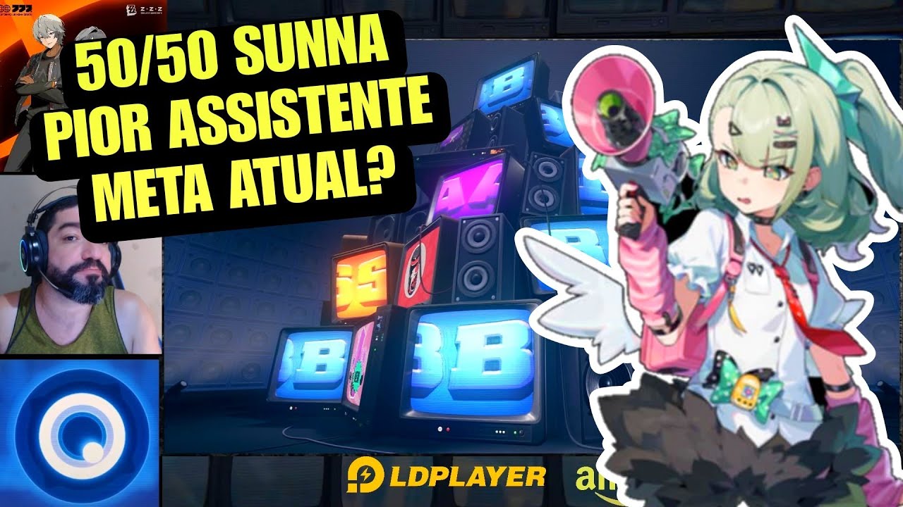 50/50 Sunna. Que Veio Peculiar, Pouco Destaque no Meta Atual?! Zenless Zone Zero & Eneba
