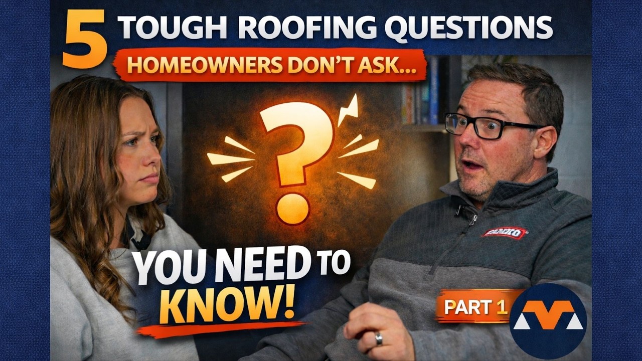 5 Roofing Questions Homeowners MUST Ask (Before It’s Too Late) – Part 1