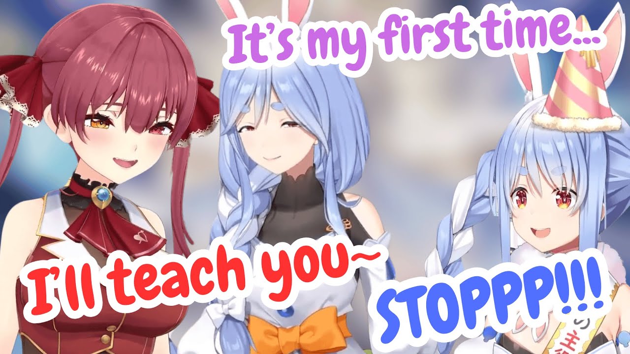 Pekora Screams as PekoMama Unleashes the Lewd in Marine