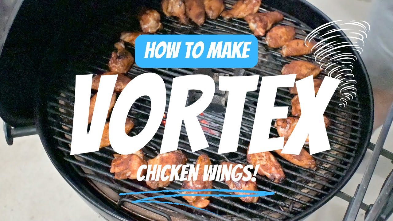 Weber Kettle Vortex Chicken Wings