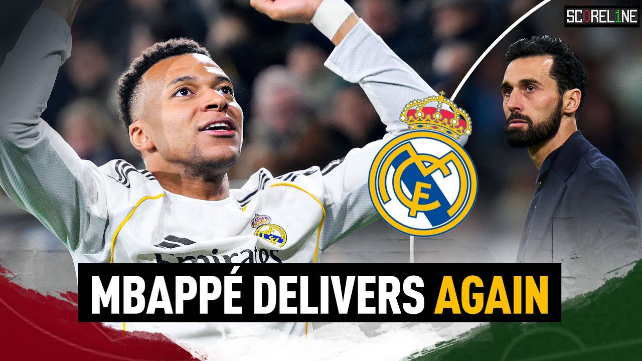 Kylian Mbappé scores TWICE against Villarreal as Real Madrid continue to shine under Álvaro Arbeloa
