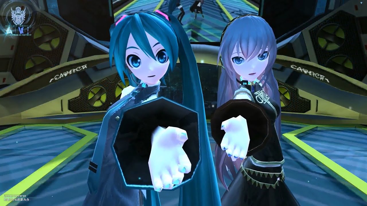 PSO2 初音ミクと巡音ルカ スペシャルコラボライブ[Living Universe]