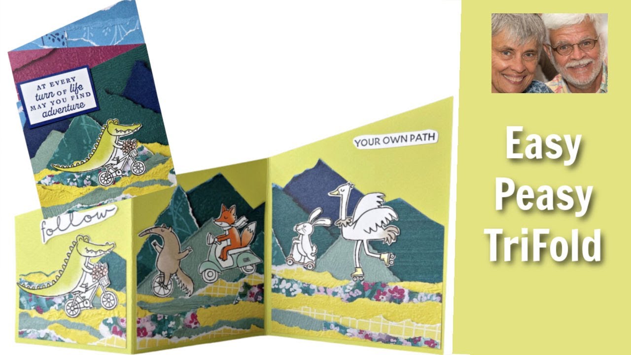 Create with Us/5 Creative Cards from One Simple Trifold Design! Try it Today!