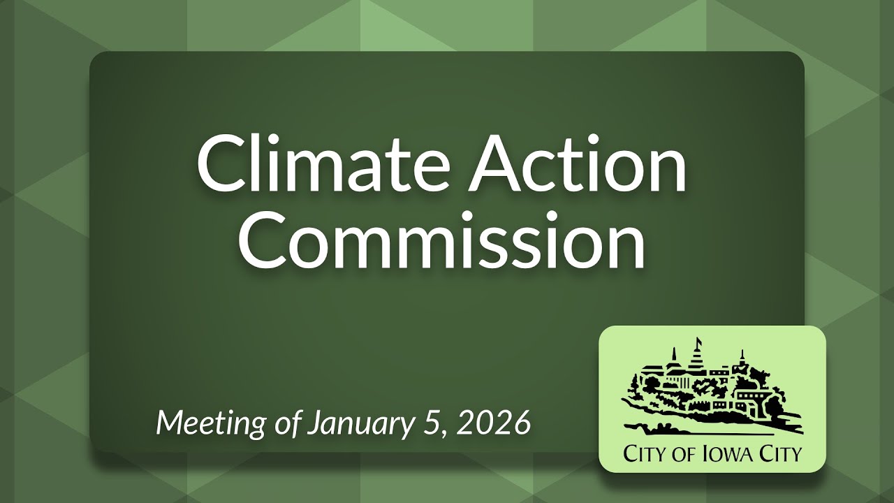 Climate Action Commission Meeting of January 5, 2026