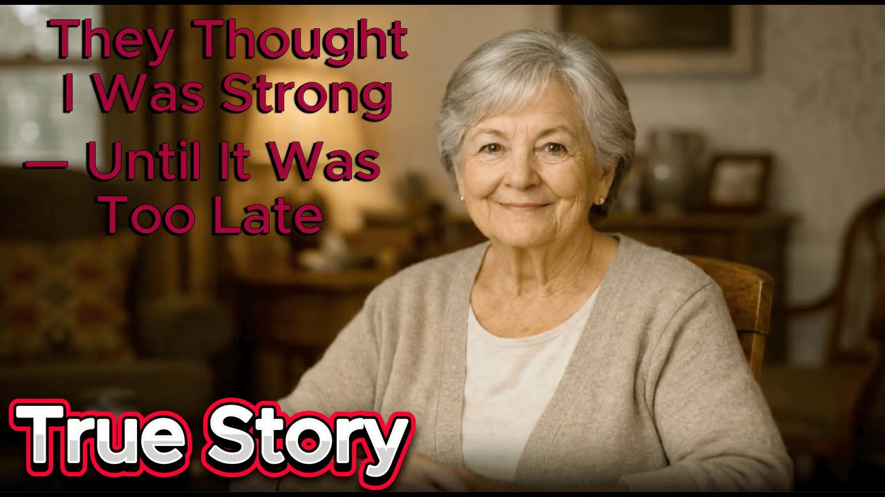They Thought I Was Strong — Until It Was Too Late