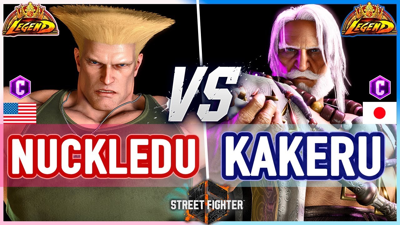 SF6 🔥 NuckleDu (Guile) vs Kakeru (JP) 🔥 Street Fighter 6