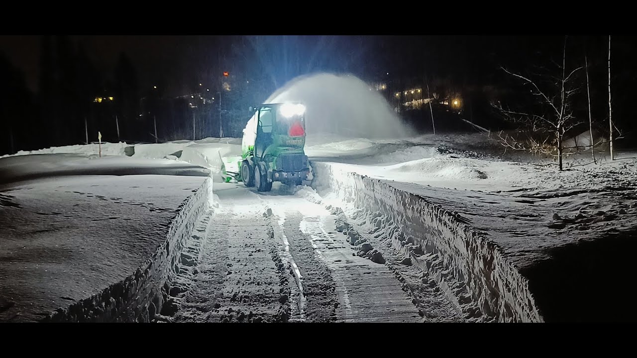Avant 650i Gt Lumilinko 1500 nyt on paksua hankea edessä...