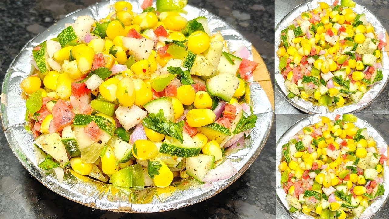 Veggies Corn Chat Recipe || Healthy and Tasty Corn Chat Recipe